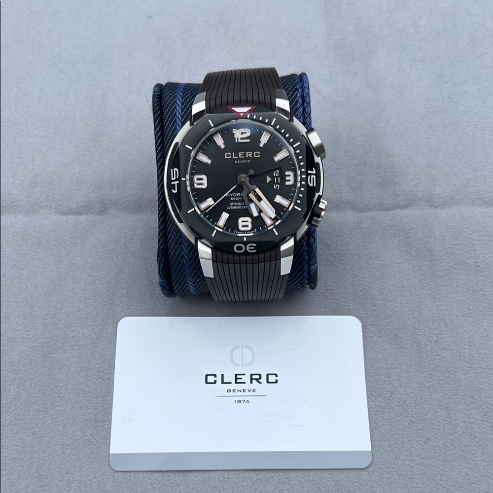 Clerc Black and Blue Men's Watch